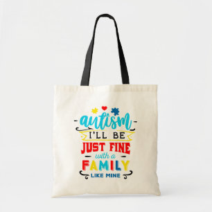 Bolsa Tote Consciência do Autismo - Saco de Tote