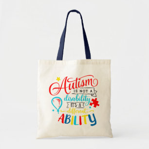 Bolsa Tote Consciência do Autismo - Saco de Tote