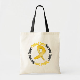 Bolsa Tote Consciência do cancer da infância do apoio