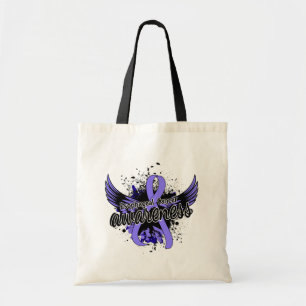 Bolsa Tote Consciência esofágica 16 do cancer