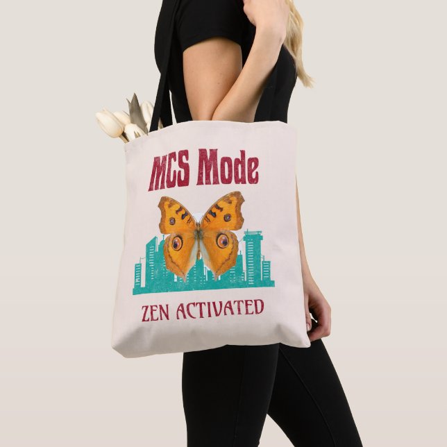 Bolsa Tote Consciencialização da Sensibilidade Química Múltip (Close Up)