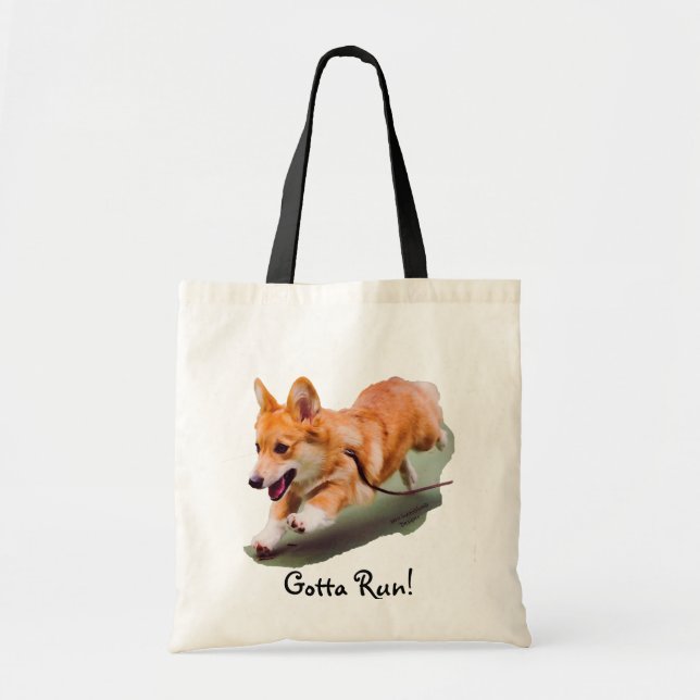Bolsa Tote Conseguiu funcionar o saco do Corgi (Frente)