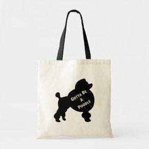 Bolsa Tote Conseguiu ser uma sacola da caniche