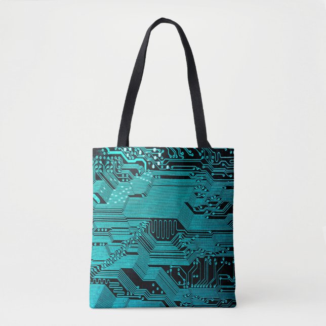 Bolsa Tote Conselho de circuito. Tecnologia de hardware de co (Frente)