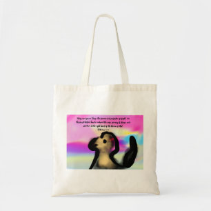 Bolsa Tote consertar olhos jesus