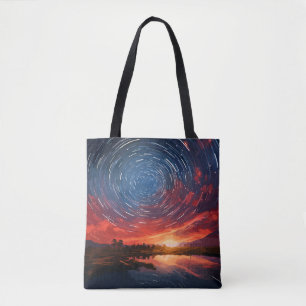 Bolsa Tote Constelação cósmica