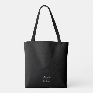 Bolsa Tote Constelação de peixes