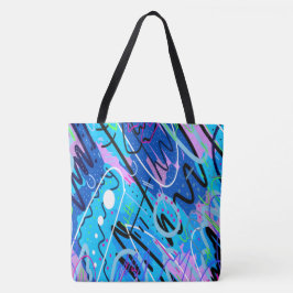 Bolsa Tote Constellations Abstrato Art