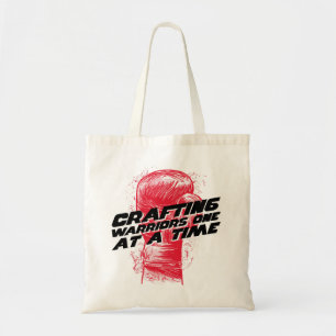 Bolsa Tote Construindo guerreiros um passo de cada vez
