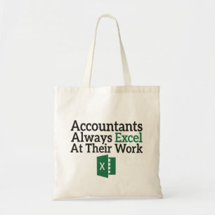 Bolsa Tote Contabilistas Sempre Excel Em Seu Trabalho