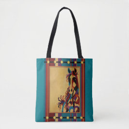 Bolsa Tote Contemporâneo da sacola do cavalo