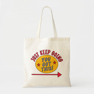 Bolsa Tote Continue em Frente