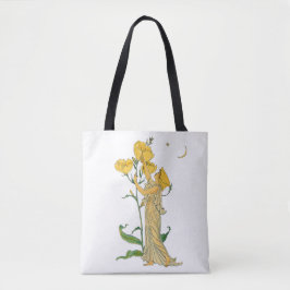 Bolsa Tote Conto de Fadas Vintage, Prímula Noturna, Walter Cr