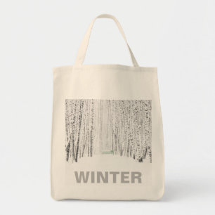 Bolsa Tote Conto de Natal Branco