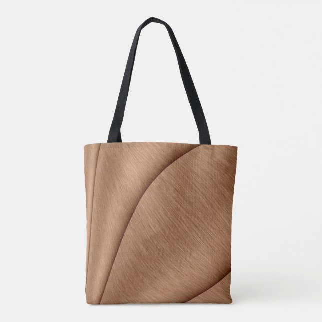 Bolsa Tote Contorno de cobre (Verso)