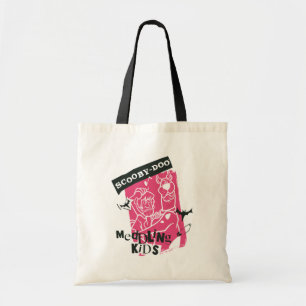 Bolsa Tote Contorno de Crianças com Medalhas Shaggy e Scooby