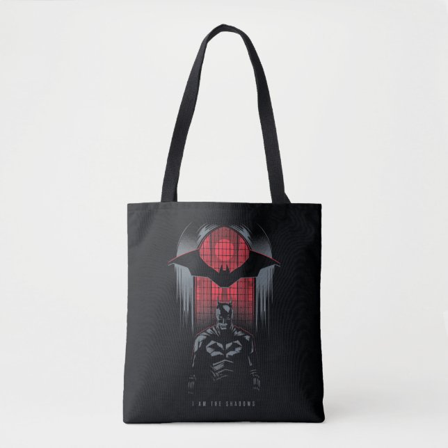 Bolsa Tote Contorno do Painel da Janela Batman (Frente)