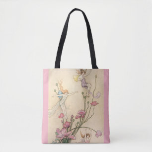 Bolsa Tote Contos de Fadas Antigos, Três Espíritos Cheios de