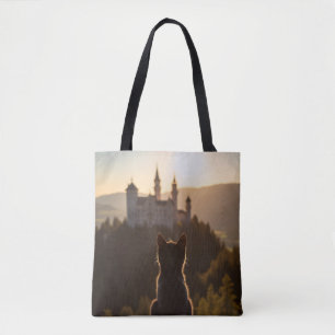 Bolsa Tote Contos de Gatos e Castelos - Escape Bávaro de Feli