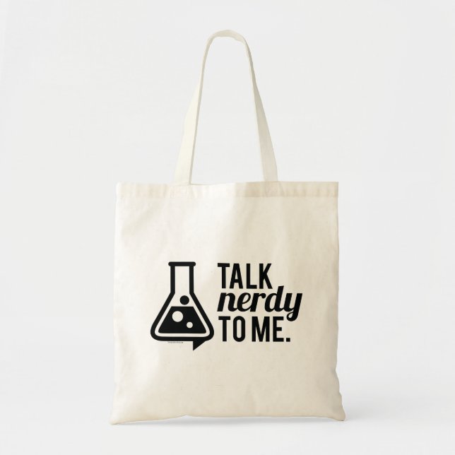 Bolsa Tote Conversa Nerdy (Frente)
