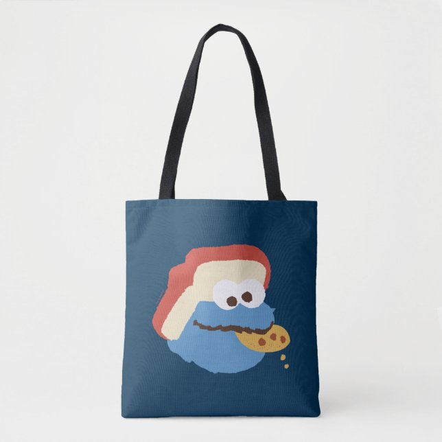 Bolsa Tote Cookie Monster Camp Cookies (Frente)