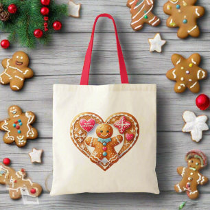 Bolsa Tote Cookies Engraçados Pão-Pão-Pia