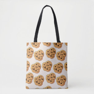 Bolsa Tote Cookies Vintage padrão perfeito. ídolo desenhado