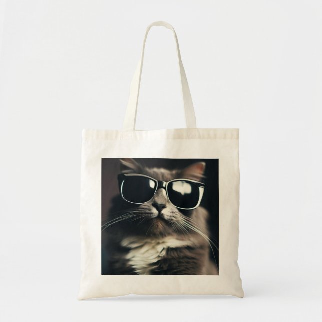 Bolsa Tote Cool Cat (Frente)