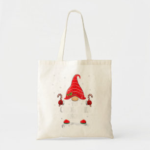 Bolsa Tote Cool Dad Gnome Buffalo Plaid Matching Family Chris