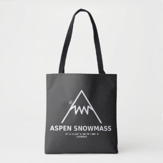 Bolsa Tote Coordenadas Aspen Snowmass Colorado