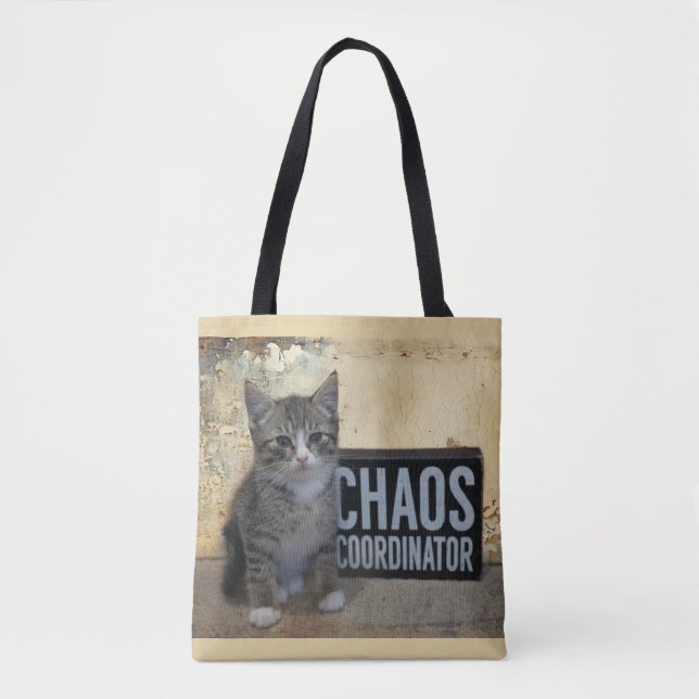 Bolsa Tote Coordenador de Caos (Frente)