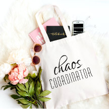 Coordenador de Caos Presente Divertido para Mãe Pr