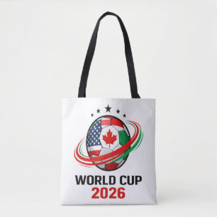 Bolsa Tote Copa do Mundo 2026 Futebol de Associação