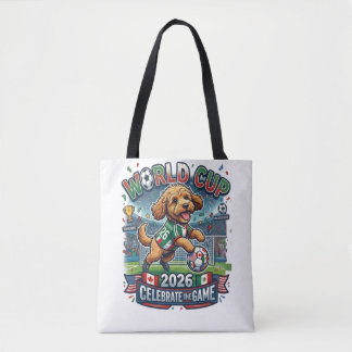 Bolsa Tote Copa do Mundo de Cockapoo 2026