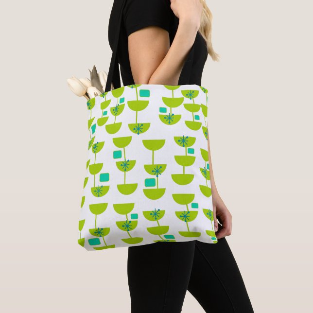 Bolsa Tote Copas Modernas do Século médio (Close Up)