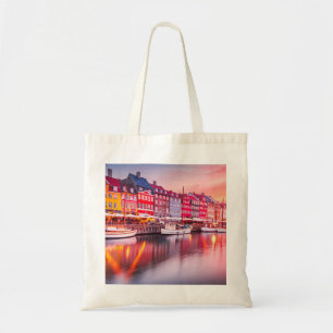 Bolsa Tote Copenhagen sunrise Nyhavn, Dinamarca