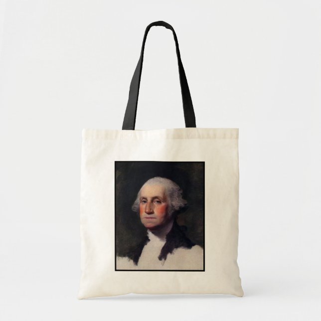 Bolsa Tote Copiar Antheneum George Washington, Gilbert Stuart (Frente)