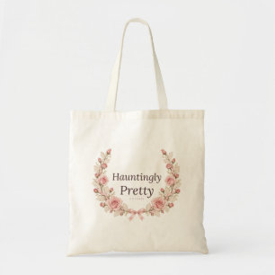 Bolsa Tote Coquete Encantadoramente Bonita de Rosa