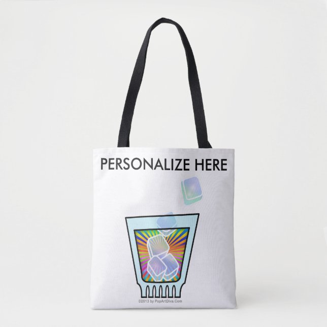 BOLSA TOTE COQUETÉIS DE POP ART (Frente)