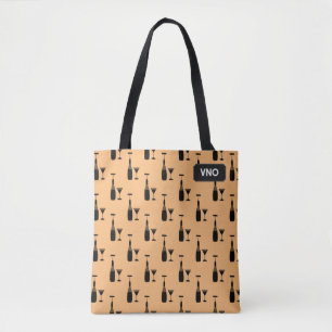 Bolsa Tote Coquetéis e Vinho - Drinks Elegantes - suas inicia