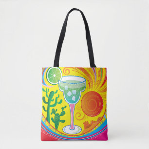 Bolsa Tote Coquetel Colorido