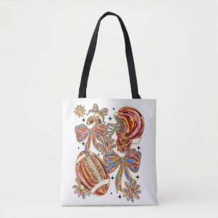 Bolsa Tote Coquette de Futebol BrushAVC