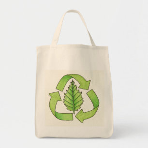 Bolsa Tote cor 600 dpi0001 do logotipo do reciclar