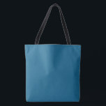 Bolsa Tote Cor Comum Sólida do Sapphire Azul<br><div class="desc">Uma classe vibrante,  elegante,  cor de luxo. A cor melhora seu apelo luxuoso. Uma escolha maravilhosa para você,  e seus entes queridos,  e Adequada para eventos oficiais/não oficiais. Esta design de cor irá adicionar uma aparência graciosa e montada. Número hexadecimal: 156890</div>
