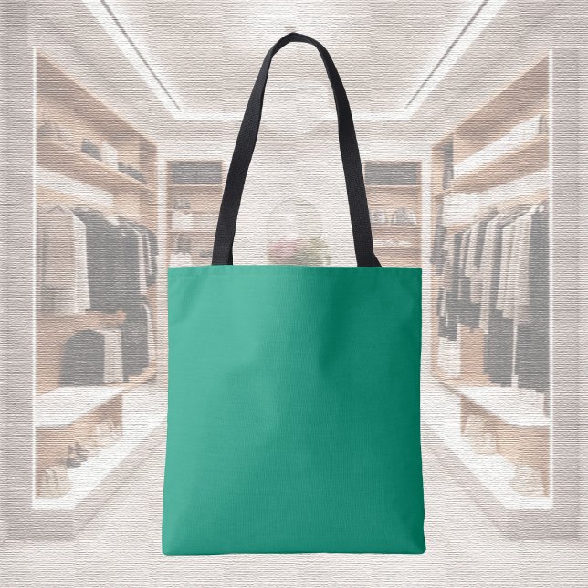 Bolsa Tote Cor da Tendência - Saco de Toque Verde Jade (Criador carregado)