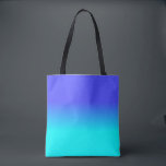 Bolsa Tote Cor de néon azul e brilhante de néon F da máscara<br><div class="desc">A cor de néon azul e brilhante de néon da máscara de Ombré do Aqua desvanece-se o aqua de néon, azul de néon, néon azul, máscara do ombre, cor desvanece-se, néon, azul, ombre, máscara, cor, desvanece-se, tende-se, brilhante, fluorescente, highlighter, escola, miúdos, divertimento, dormitório, decoração, matiz, azul de néon brilhante, azul...</div>