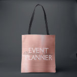 Bolsa Tote Cor-de-rosa-azul - Suprimentos do Planejador de Ev<br><div class="desc">Cor-de-rosa-azul - O Planejador de Eventos de Folha Ouro Rosa fornece a bolsa. O nome do contato profissional e a profissão podem ser alterados para serem usados em qualquer tipo de negócio. Entre em contato com o designer para obter itens adicionais correspondentes.</div>