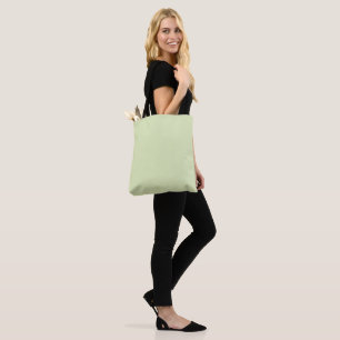 Bolsa Tote Cor do Vazio Sólido Verde Cheia