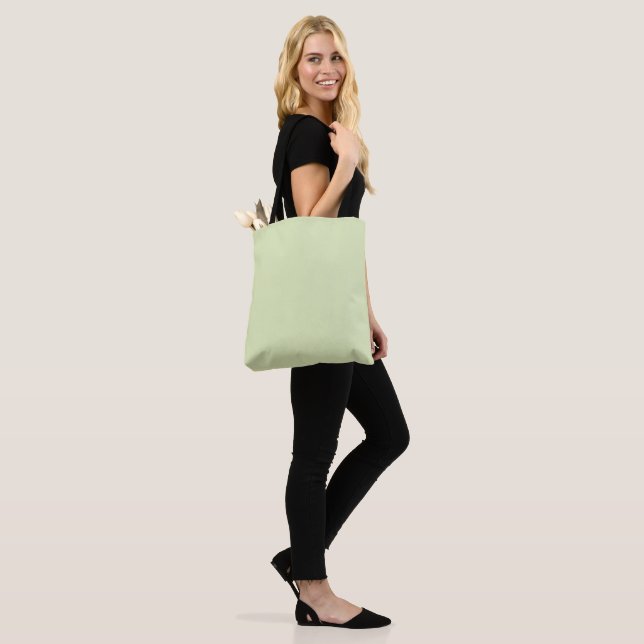 Bolsa Tote Cor do Vazio Sólido Verde Cheia (No(a) Modelo)
