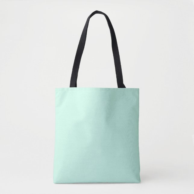 Bolsa Tote cor personalizada pastel simples mínima sólida per (Frente)